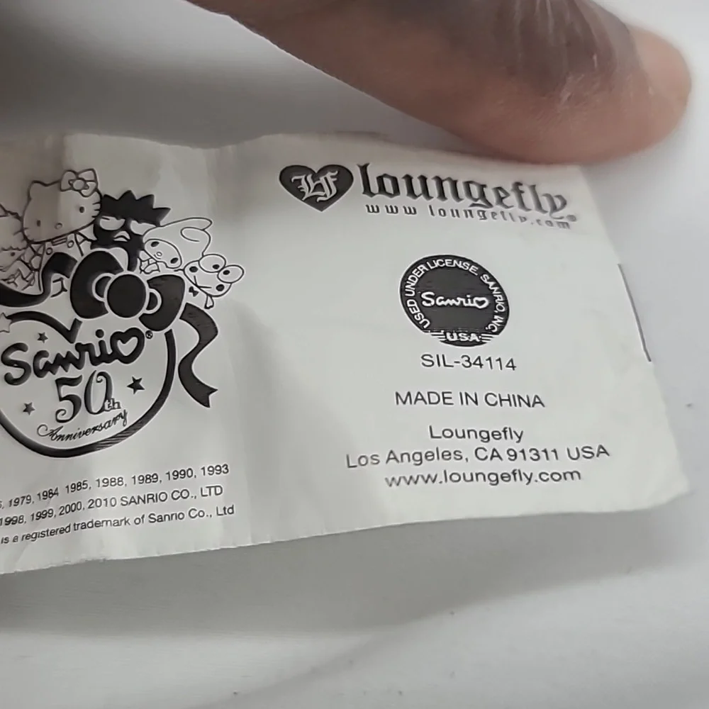 LOUNGEFLY HELLO KITTY 50TH ANNIVERSARY BAG